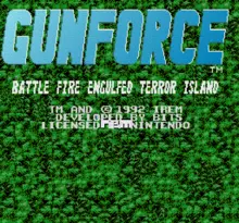 Image n° 7 - screenshots  : Gunforce - Battle Fire Engulfed Terror Island